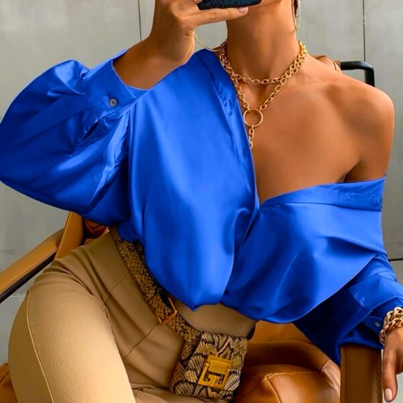 Solid Blouse - Picture 4 of 5